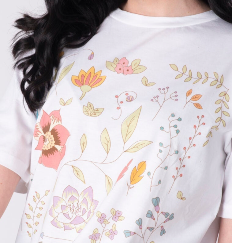 The Floral (White)