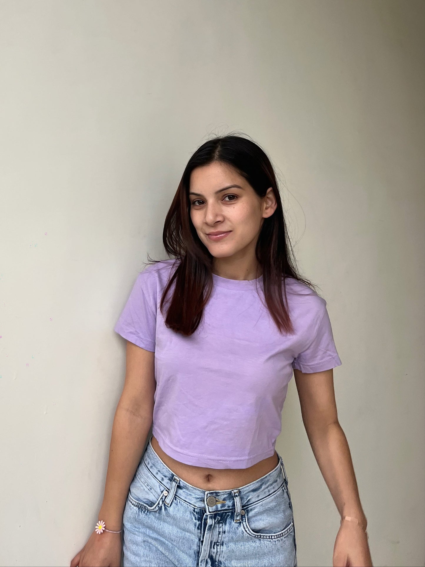 Lilac Crop Top