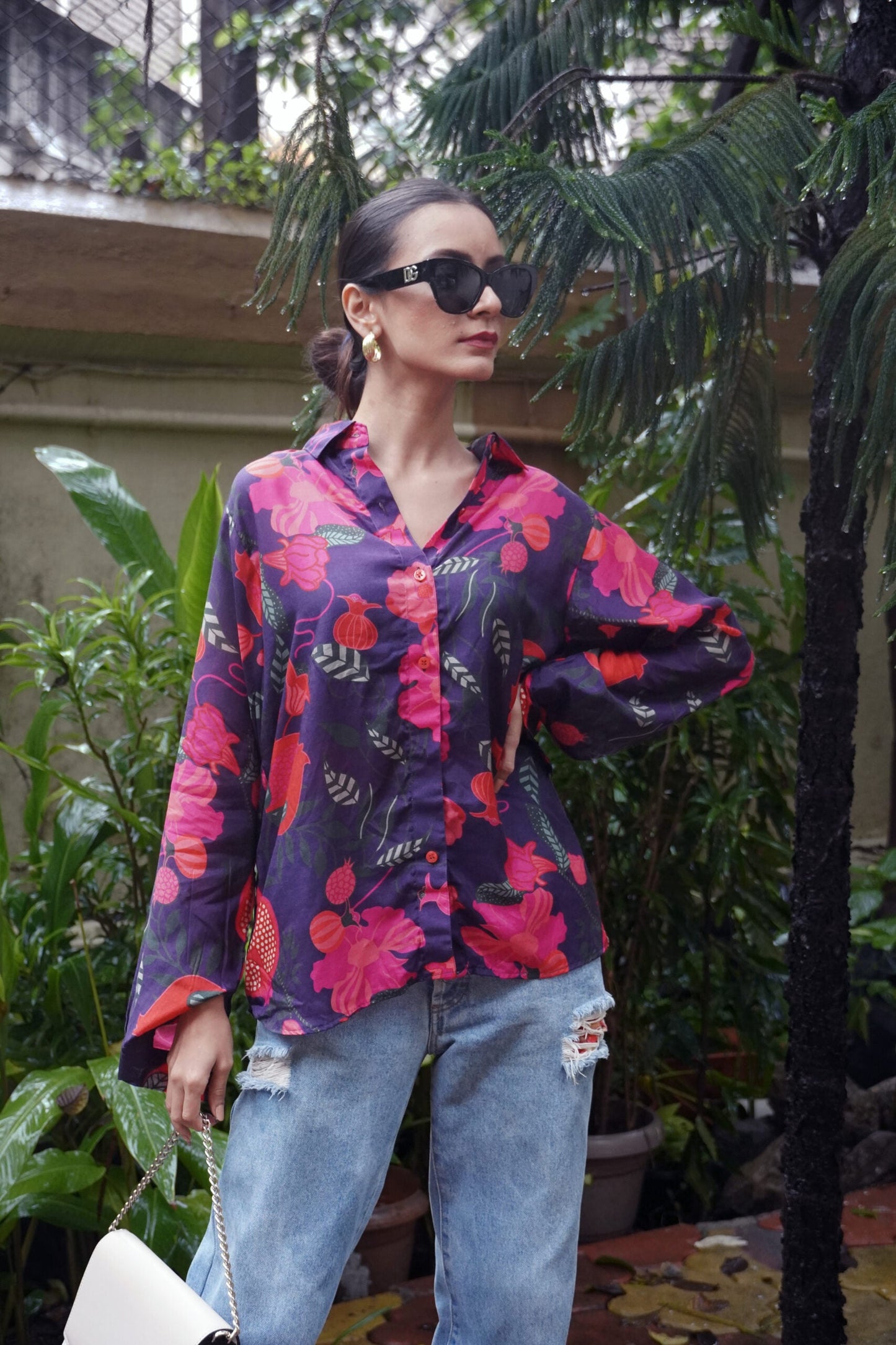 Purple - Bloomcore Shirt
