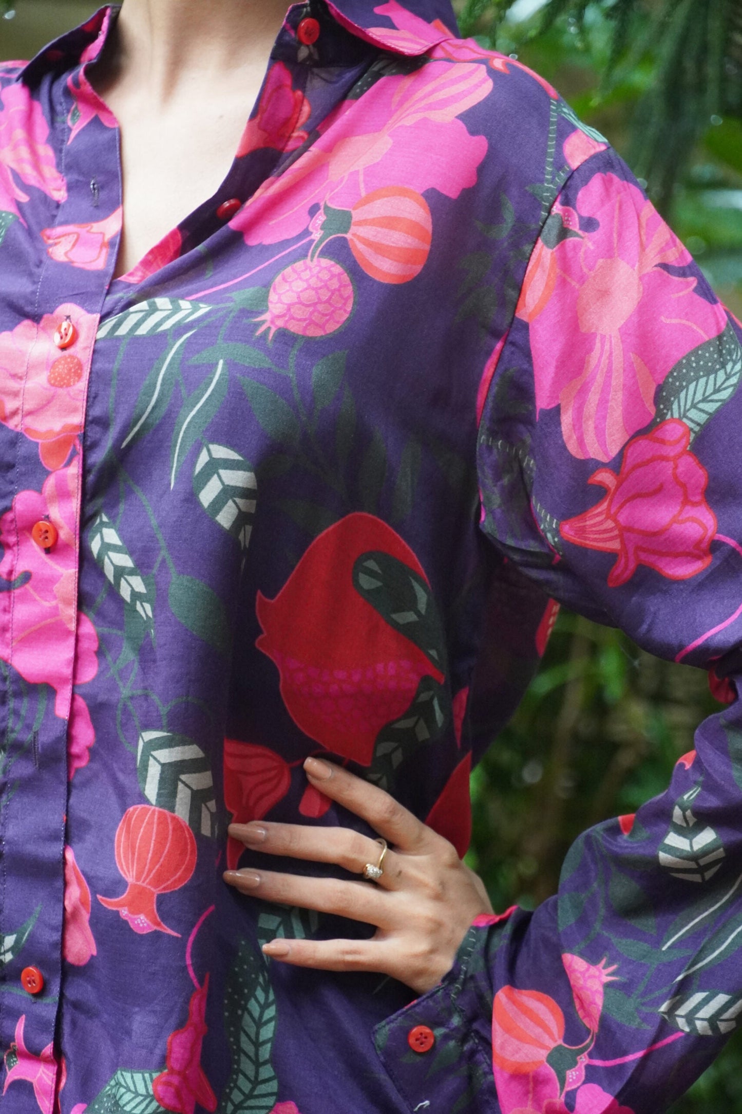 Purple - Bloomcore Shirt