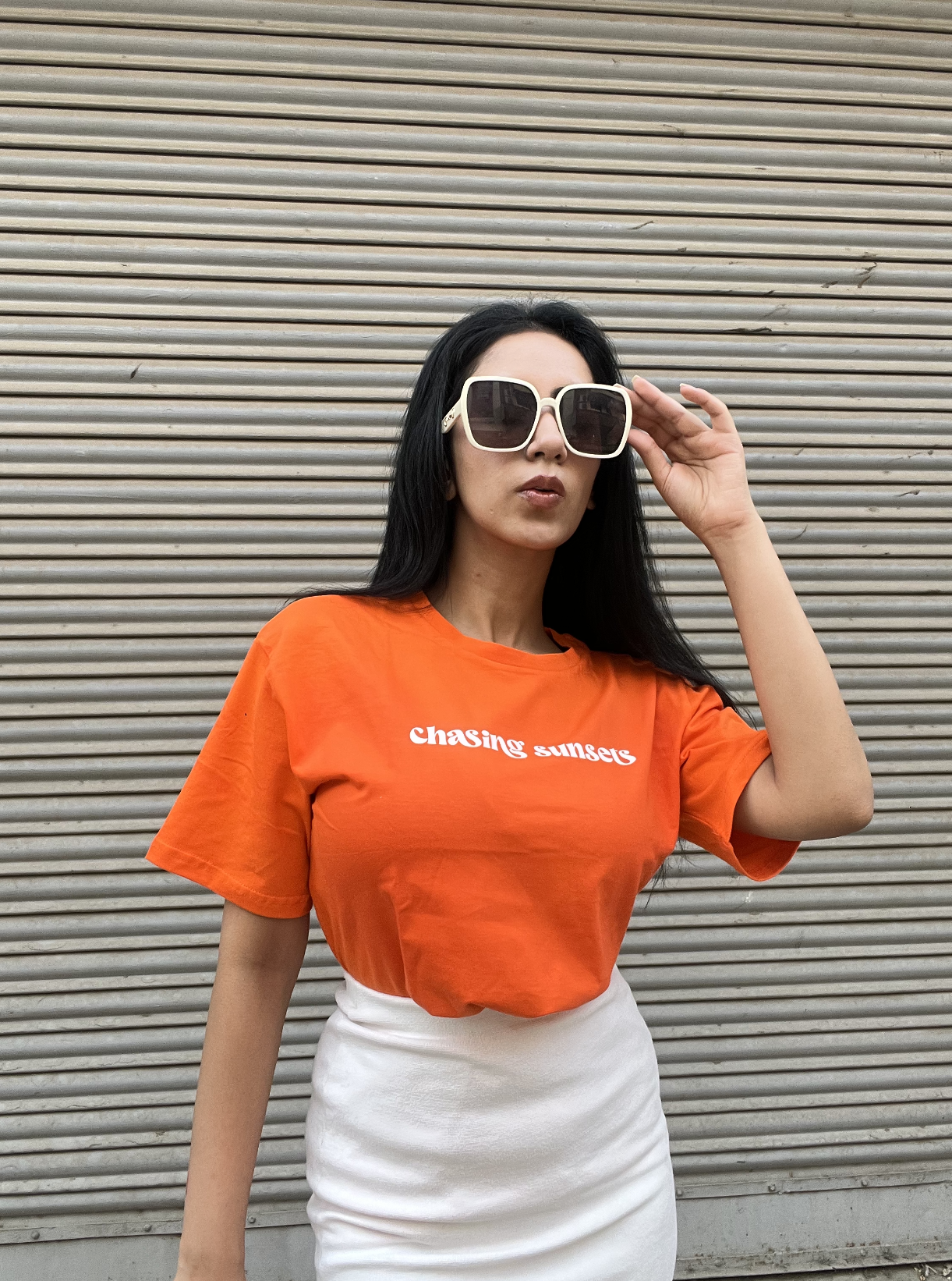 Chasing Sunsets Orange