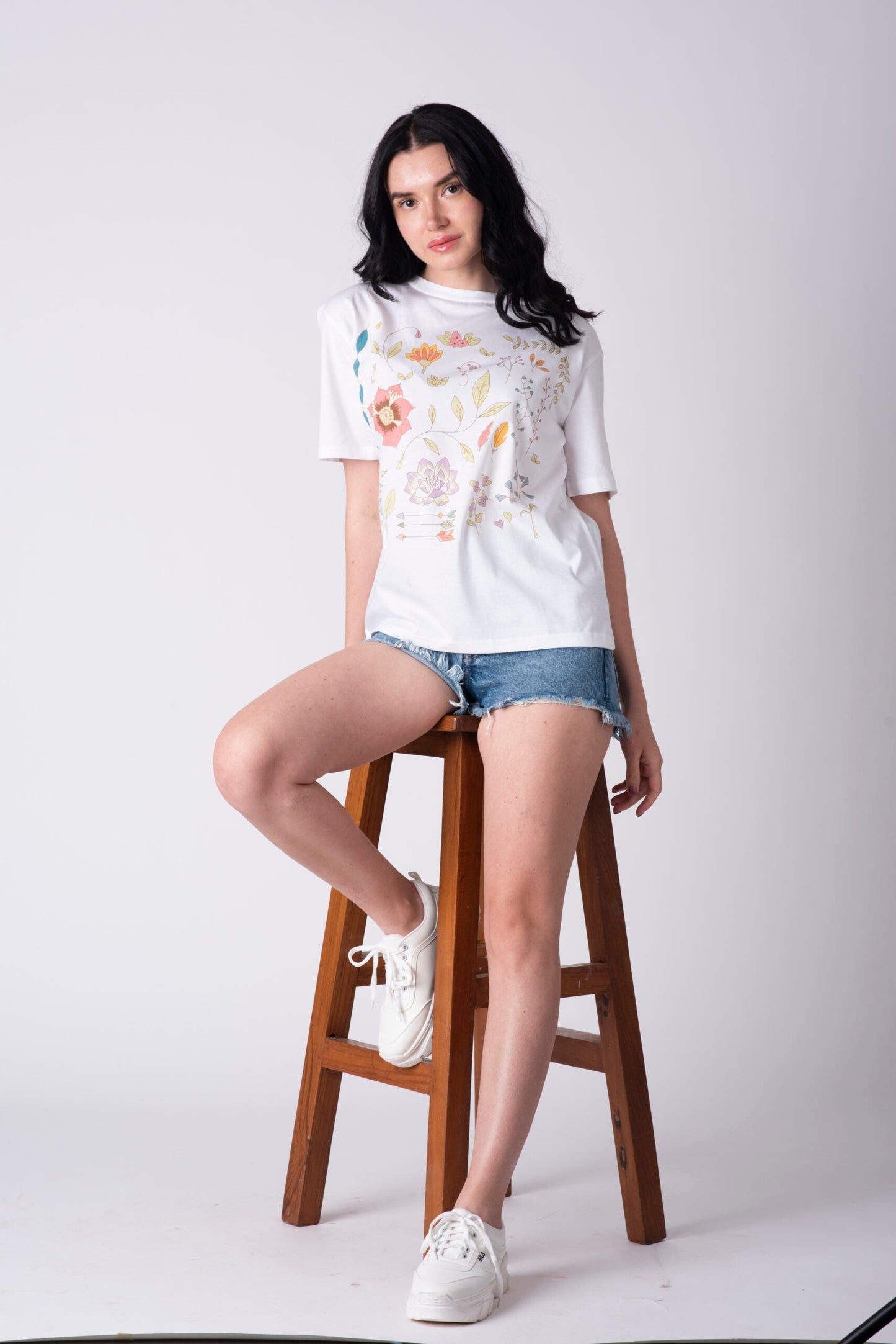 The Floral (White)
