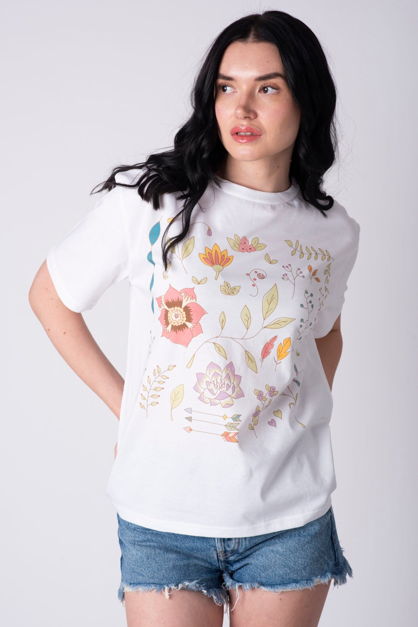 The Floral (White)