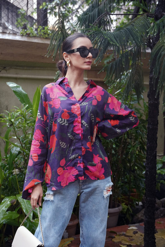 Purple - Bloomcore Shirt