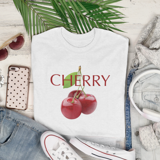 red cherry t-shirt