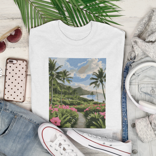 paradise island t-shirt